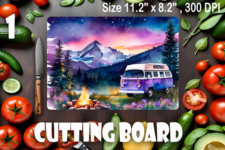 American landscape cutting board design - cutting board desi