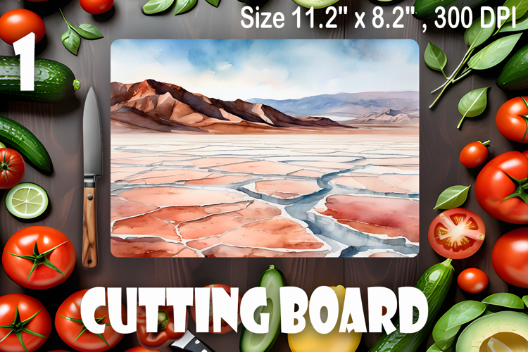 American landscape cutting board design - cutting board desi