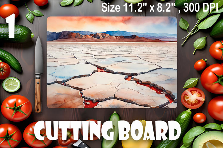 American landscape cutting board design - cutting board desi