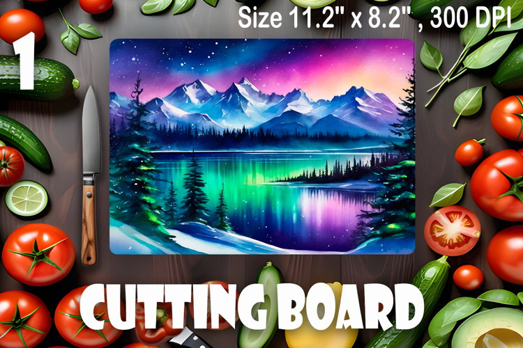 American landscape cutting board design - cutting board desi