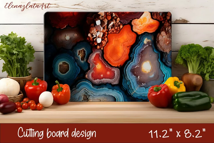 3d Stones Cutting Board. Stones Cutting Board Sublimation
