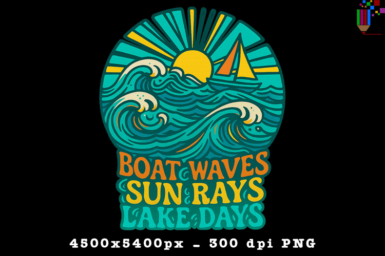 Sailboat Graphic Image 15