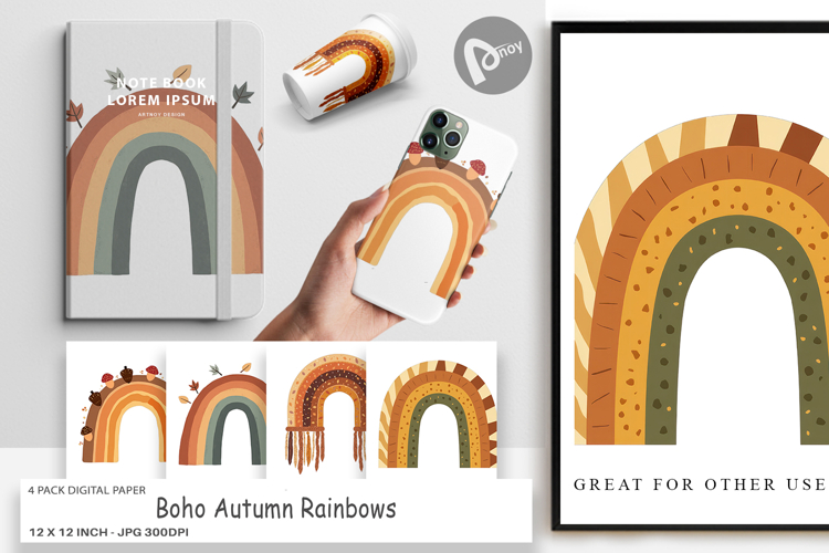 Rainbows Clipart Image 13