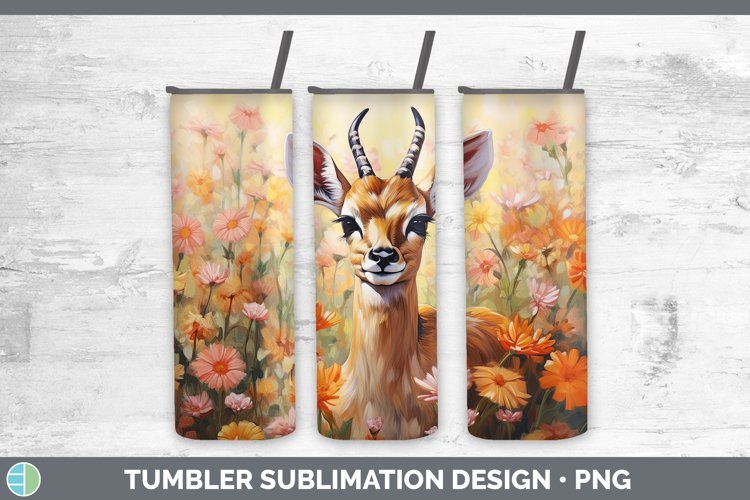 Boho Baby Impala Tumbler Sublimation 20 oz Skinny Tumbler De