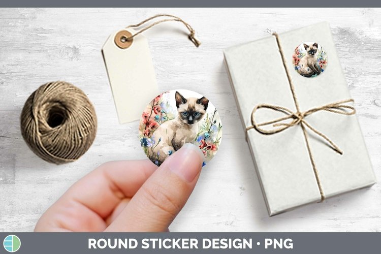 GorgeousBoho Cat Stickers design.
