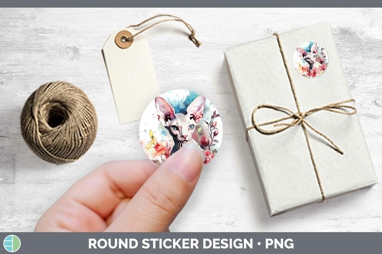GorgeousBoho Cat Stickers design.