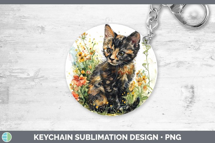 GorgeousBoho Cat Keychain design.