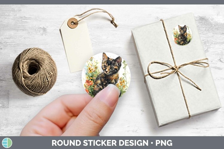 GorgeousBoho Cat Stickers design.