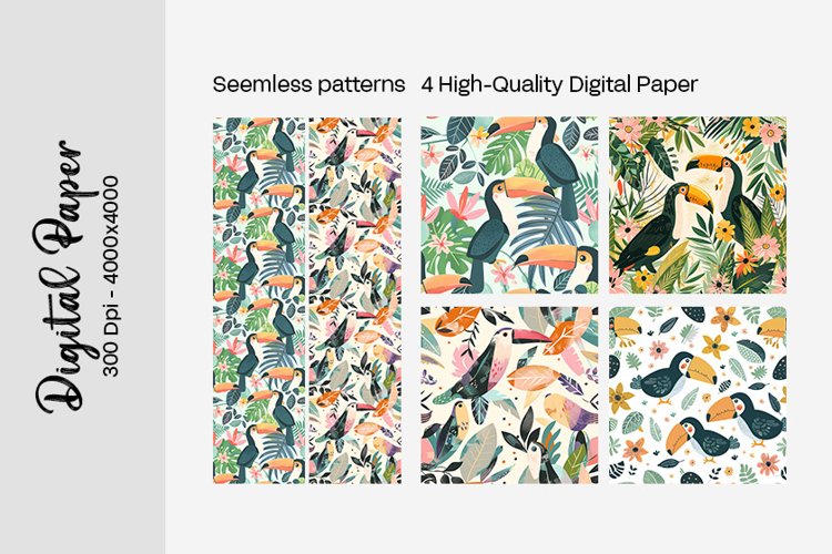 Summer Digital Paper Image 9