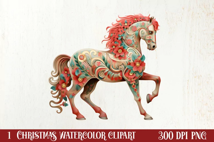 Boho Fairy Christmas Clipart Sublimation, Christmas Clipart