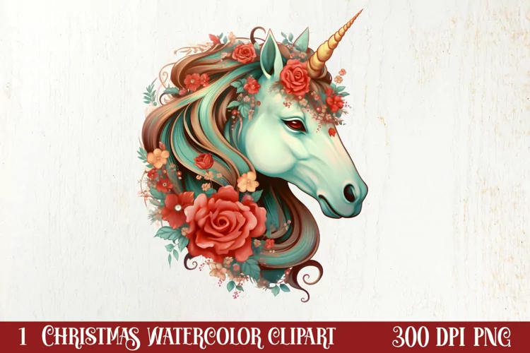 Boho Fairy Christmas Clipart Sublimation, Christmas Clipart