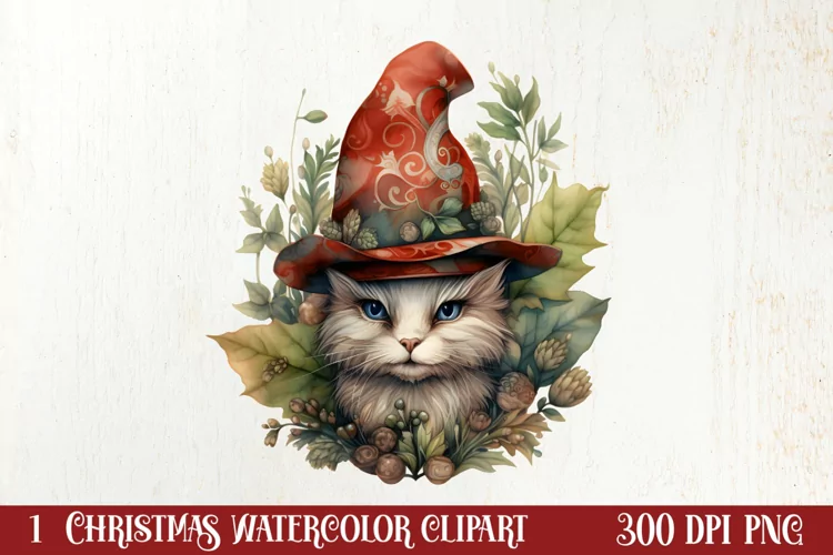 Boho Fairy Christmas Clipart Sublimation, Christmas Clipart