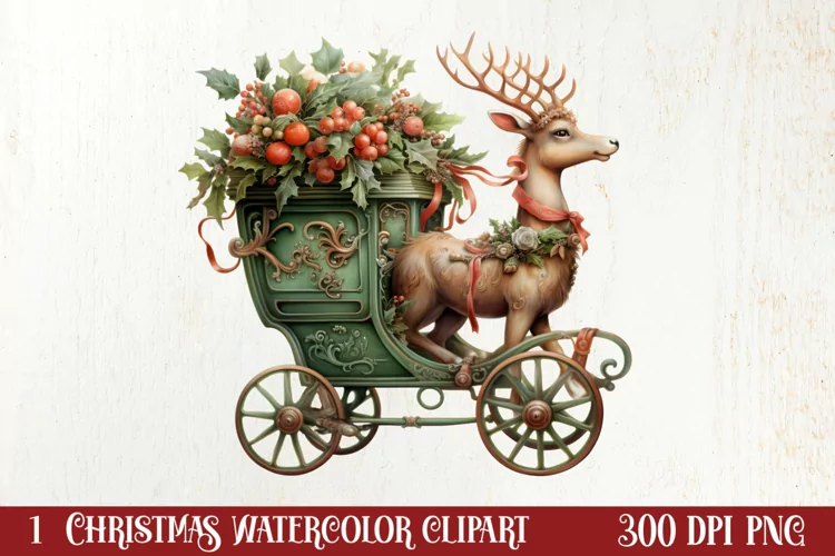 Boho Fairy Christmas Clipart Sublimation, Christmas Clipart