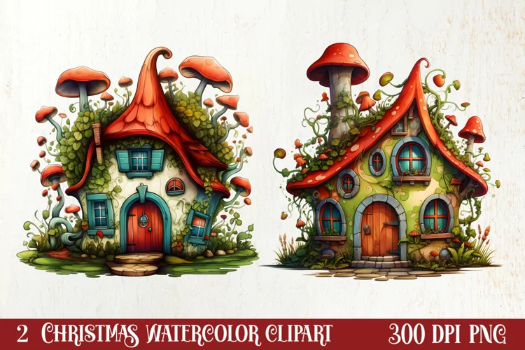 Boho Fairy Christmas Clipart Sublimation, Christmas Clipart