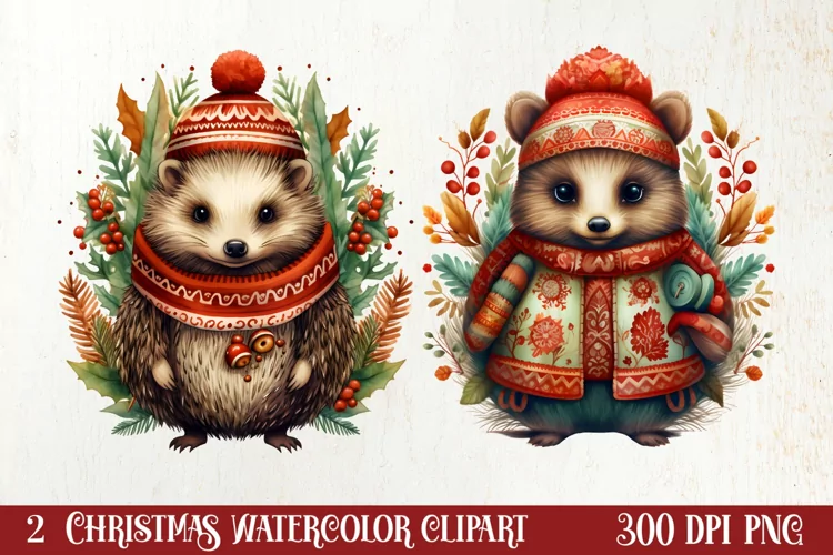 Boho Fairy Christmas Clipart Sublimation, Christmas Clipart