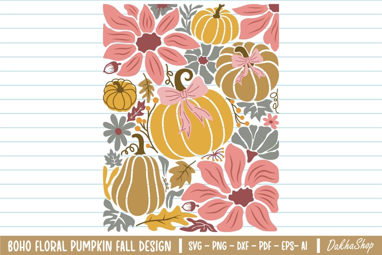 Boho Flower Clipart