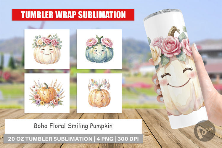 Fall Tumbler Wrap Image 13