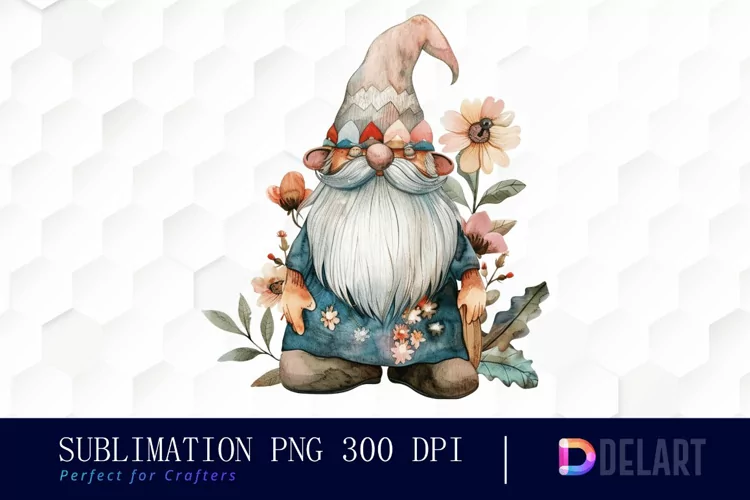 Boho Gnome Graphics Clipart