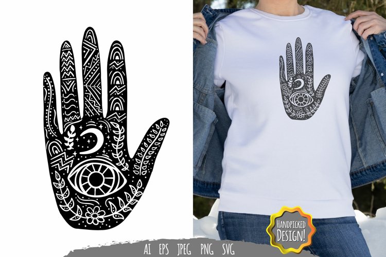 Hand Svg Image 16