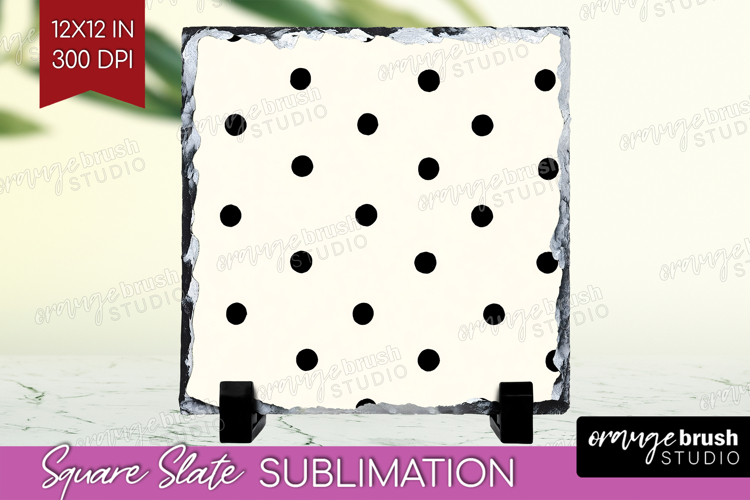 Boho Aesthetic Slate PNG - Minimalist Square Slate example image 1