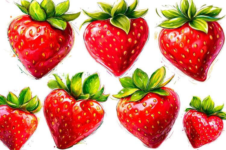Boho Strawberry Coquette PNG, Summer Strawberry PNG