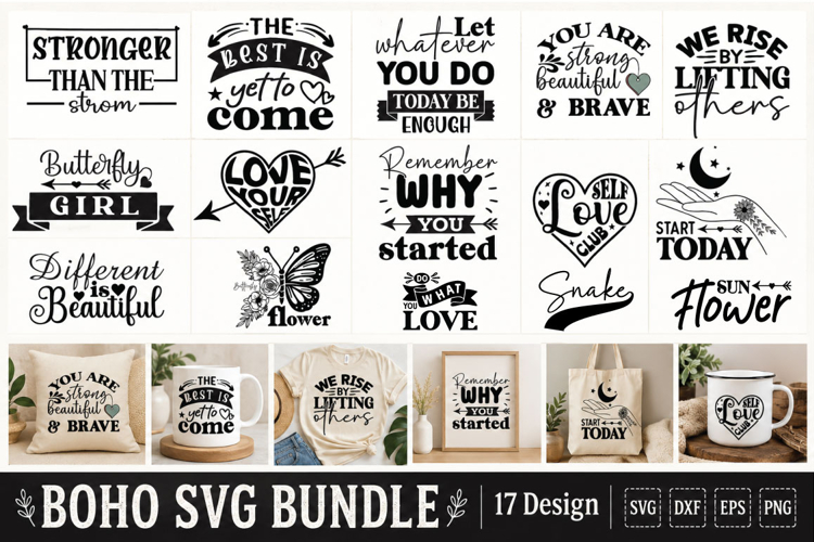 Boho Svg Bundle