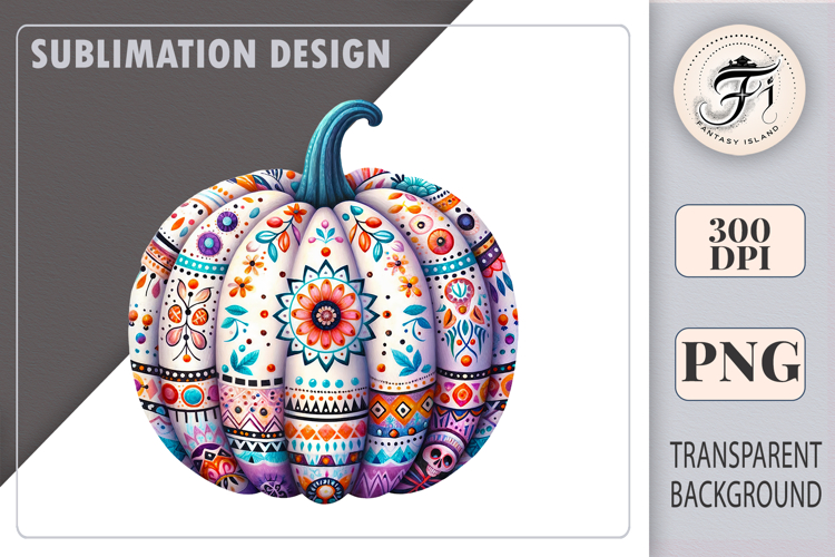 Watercolor Pumpkin Clipart Image 23