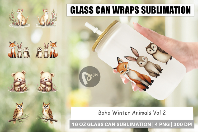 Winter Animals Clipart Image 9