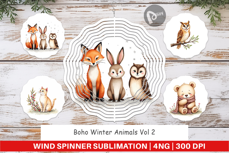 Winter Animals Clipart Image 6