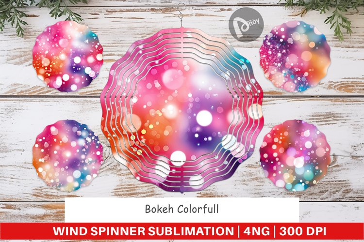 Wind Spinner Bokeh Effect