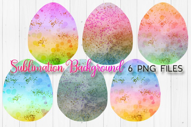 Watercolor Easter Eggs Clipart Image 15