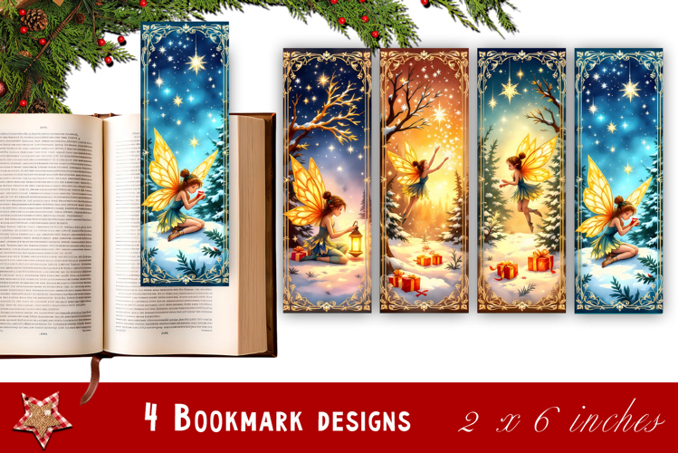 Printable Christmas Bookmark Image 15