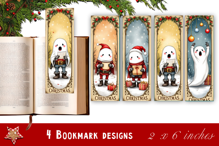 Printable Christmas Bookmark Image 12