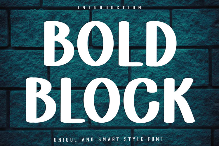 Bold block