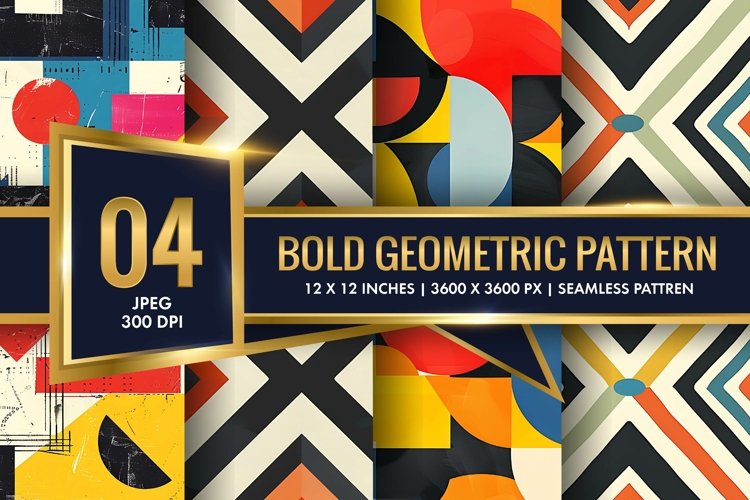 Geometric Seamless Pattern Image 9