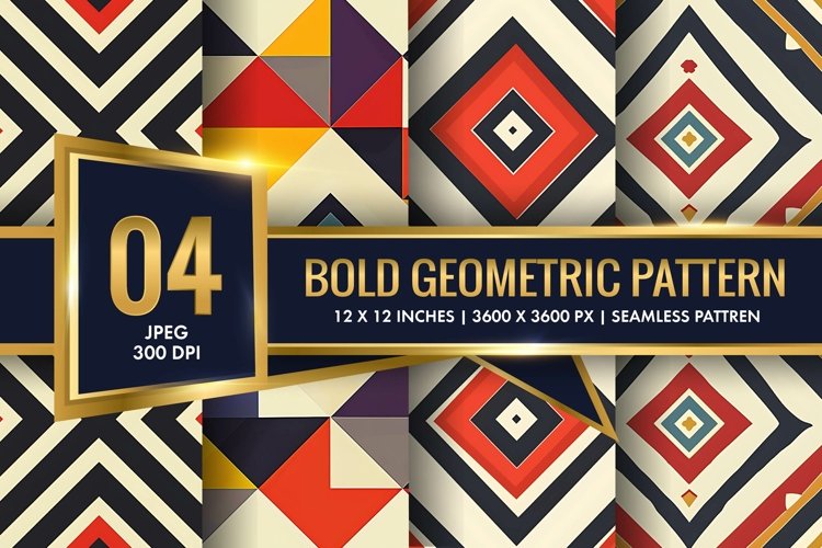 Geometric Seamless Pattern Image 15