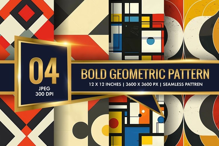 Geometric Seamless Pattern Image 11