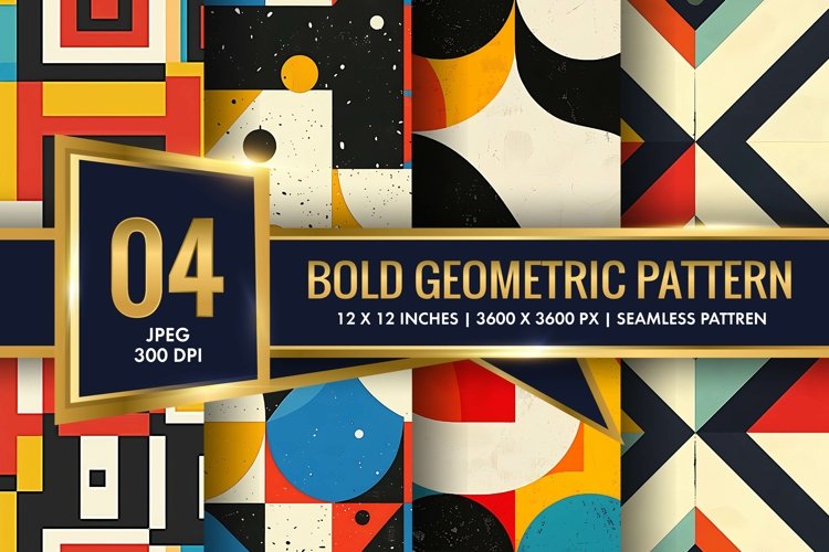 Geometric Seamless Pattern Image 17