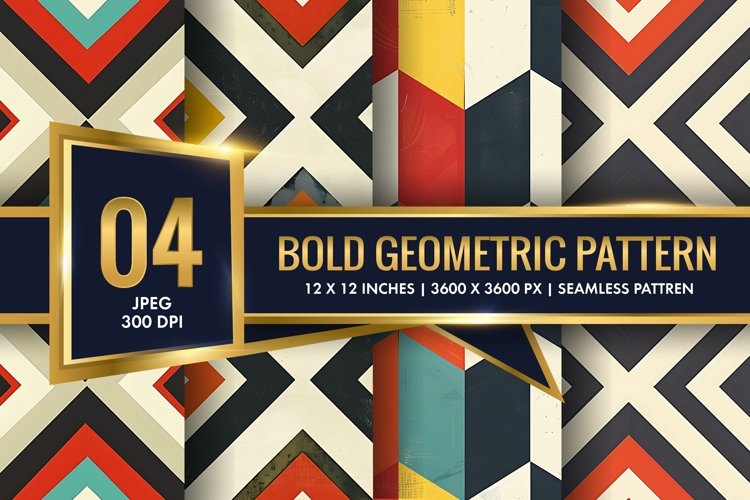 Geometric Seamless Pattern Image 14