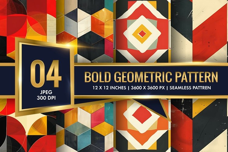 Geometric Seamless Pattern Image 19