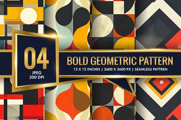 Geometric Seamless Pattern Image 13