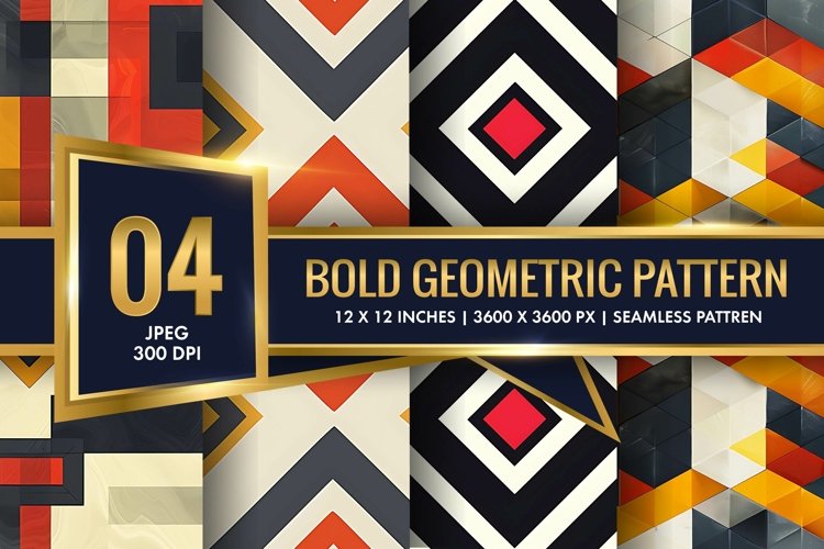 Geometric Seamless Pattern Image 18