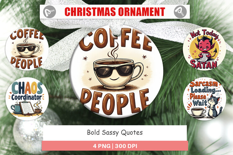 Ornament Bold Sassy Quotes example image 1