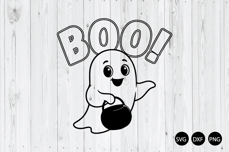 Boo SVG, Halloween Boo SVG, Halloween SVG