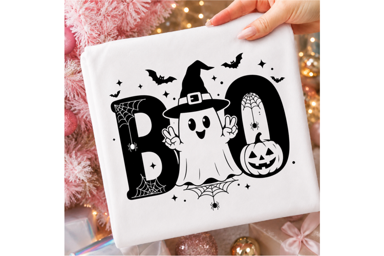 Boo Ghost Halloween SUBLIMATION PNG