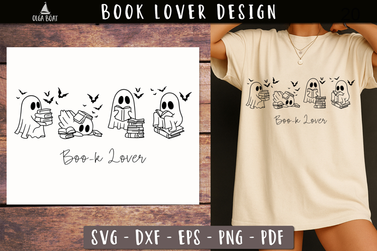 Cute Ghost Silhouette Image 19