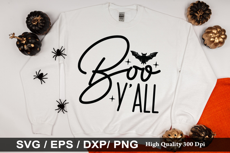 Boo Yall Svg Image 7