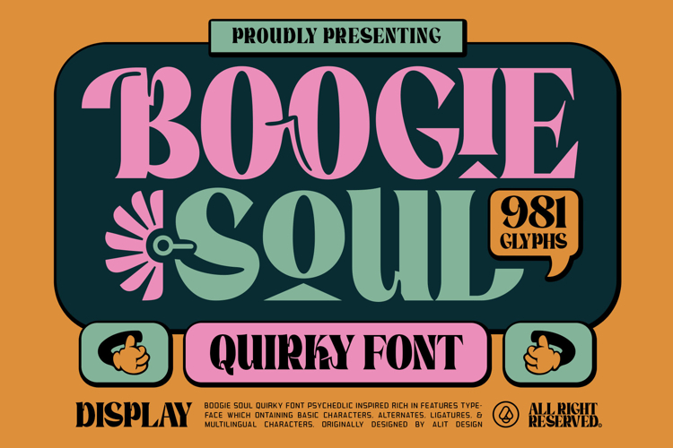 Boogie Soul Typeface