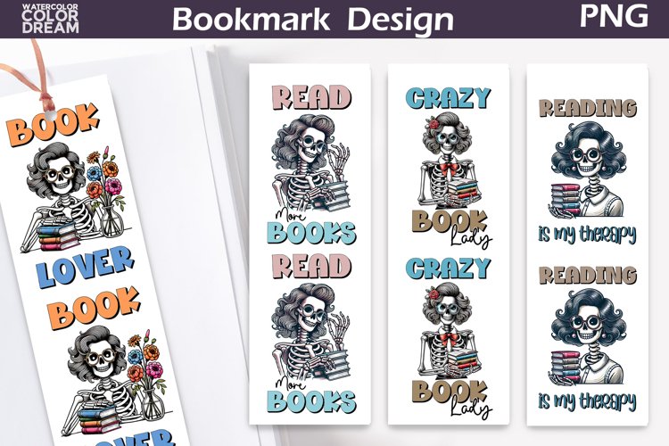Book Lover Bookmark | Books Bookmark Sublimation example image 1