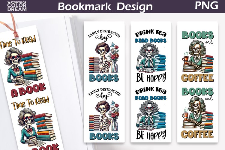 Book Lover Bookmark | Books Bookmark Sublimation example image 1